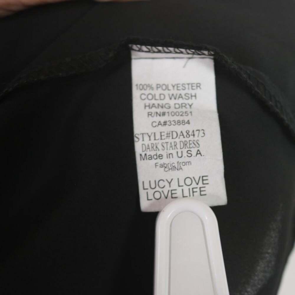 Lucy Love Dark Star Black and White Dress Small - Picture 9 of 9